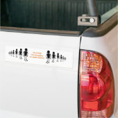 Blijf bewegen bumpersticker (Op Truck)