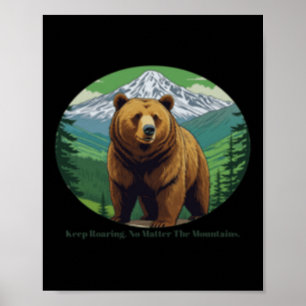 Blijf brullen poster