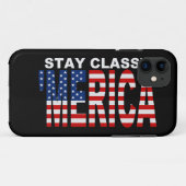 Blijf Classy 'MERICA iPhone 5 Hoesje (Achterkant (horizontaal))