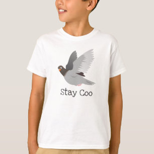 Blijf Coo Funny Pigeon Bird T-shirt
