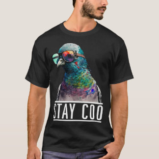 Blijf Coo - Pigeon Lover, Dierenvriend, vogeleigen T-shirt