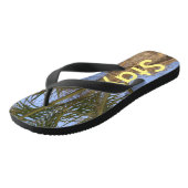 Blijf cool Palm Trees Blue Sky Teenslippers (Schuin)