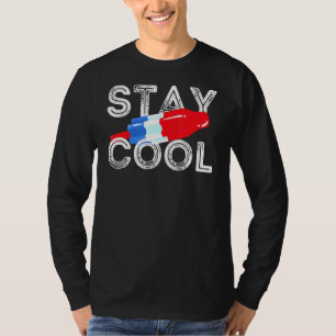 Blijf Cool Rocket Pop Red White & Blue Popsium T-shirt