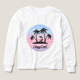 Blijf cool Zomer T-Shirt Design