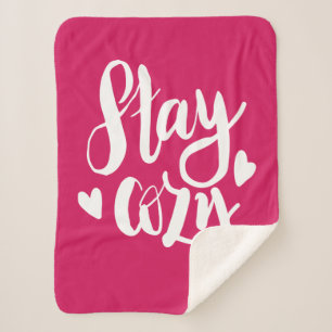 Blijf Cozy Sherpa Deken