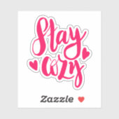 Blijf Cozy Sticker (Vel)