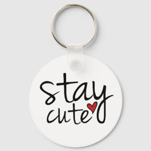 Blijf Cute Sleutelhanger