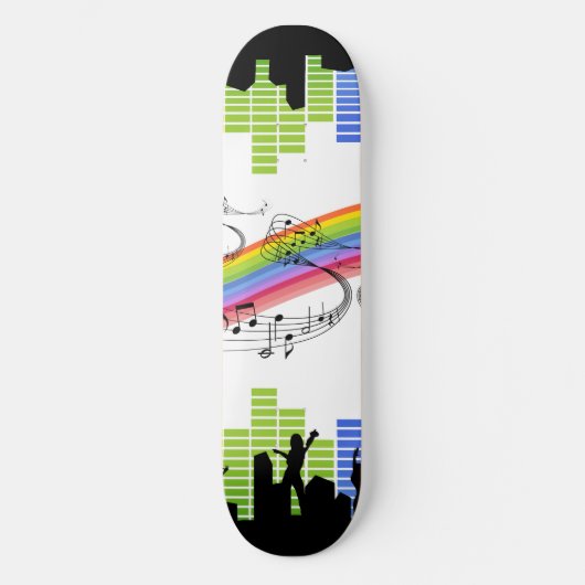 Blijf dansen skateboard (Voorkant)