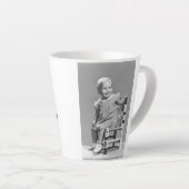 Blijf dicht bij latte mok (Rechterhoek)