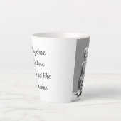 Blijf dicht bij latte mok (Voorkant)