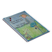 Blijf die mooie schitteren! notitieboek (Rechterzijde)