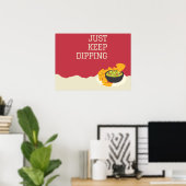 Blijf dompelen! poster (Thuiskantoor)