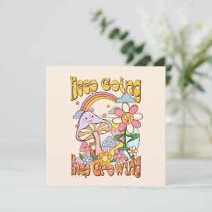 Blijf doorgaan, blijf groeien - Paddenstoelen & bl