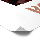 Blijf doorgaan Inspirerend coddiwompling schildpad Poster (Hoek)