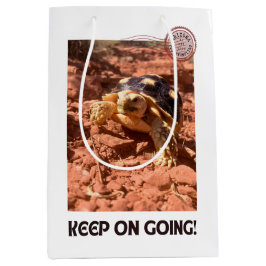 Blijf doorgaan Inspirerend coddiwompling Turtle Medium Cadeauzakje