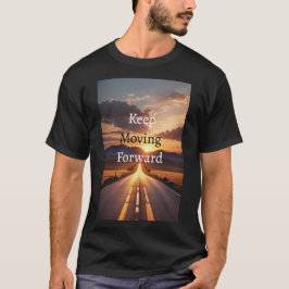 Blijf doorgaan met motivatie t-shirt
