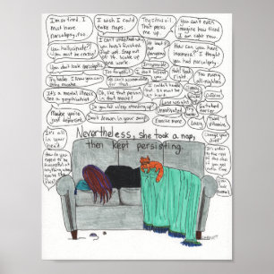 Blijf doorstaan (Narcolepsy) Poster