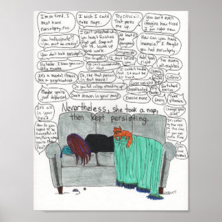 Blijf doorstaan (Narcolepsy) Poster