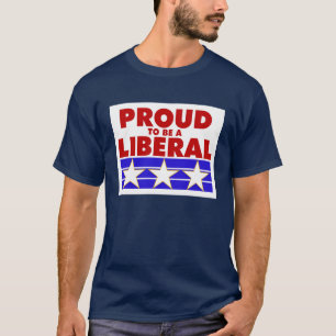 BLIJF EEN LIBERALE T-shirt. T-shirt