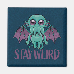 Blijf een rare Cute Cthulhu Monster Magneet