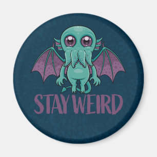 Blijf een rare Cute Cthulhu Monster Magneet