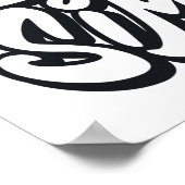 Blijf eenvoudig poster (Hoek)