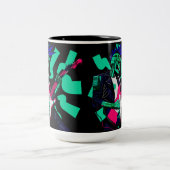 Blijf elektrisch tweekleurige koffiemok (Center)