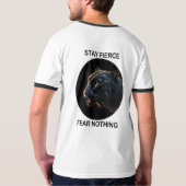 Blijf fel vrees niets Black Panther T-shirt (Achterkant)