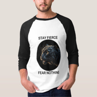 Blijf fel vrees niets Black Panther T-shirt