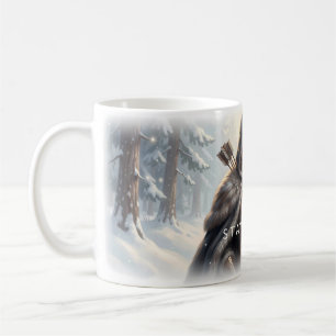 🏹 Blijf Fierce Winter Boogschutter Mok