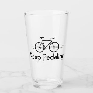 Blijf fietsen glas