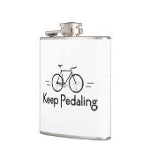 Blijf fietsen heupfles (Links)