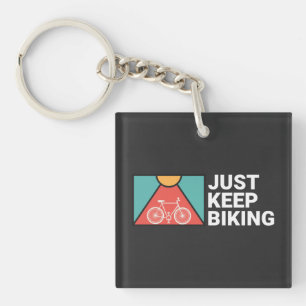 Blijf fietsen  sleutelhanger