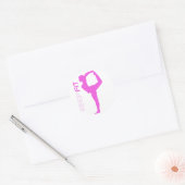 Blijf fit rond de Sticker (Envelop)