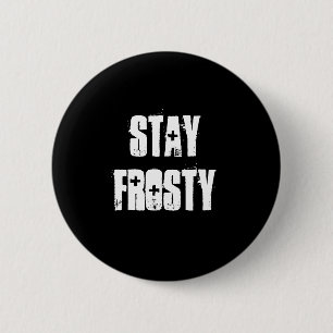 Blijf Frosty Ronde Button 5,7 Cm