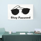 Blijf geconcentreerd in 2026 spandoek (Beurs)