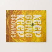 Blijf geel bekertje kweken legpuzzel (Horizontaal)