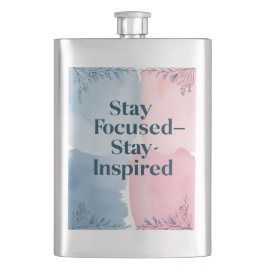 Blijf gefocust en blijf geïnspireerd flacon