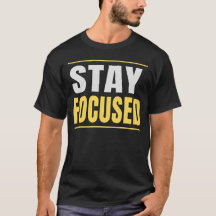Blijf Gefocust Motiverende Typografie Quote