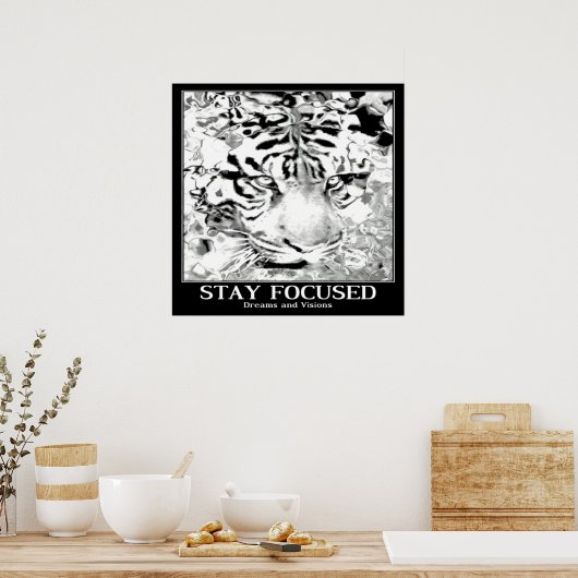 Blijf gefocust_ poster (Keuken)