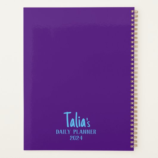 Blijf gefocuste planner (Achterkant)