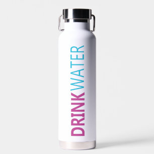 Blijf gehydrateerd, Drink water, oefening dagelijk Waterfles