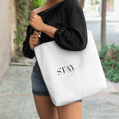 Blijf geïnspireerd Inspirerend positief bericht Draagtas