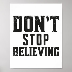 Blijf Geloof Motiveren Poster