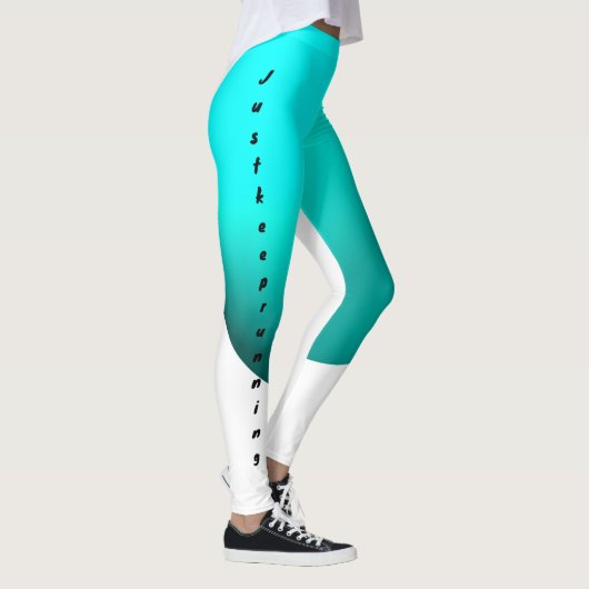Blijf gewoon leggings draaien (Rechts)