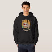 Blijf gewoon lui hoodie (Voorkant volledig)