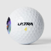 Blijf gewoon Nemo zwemmen Golfballen (Logo)