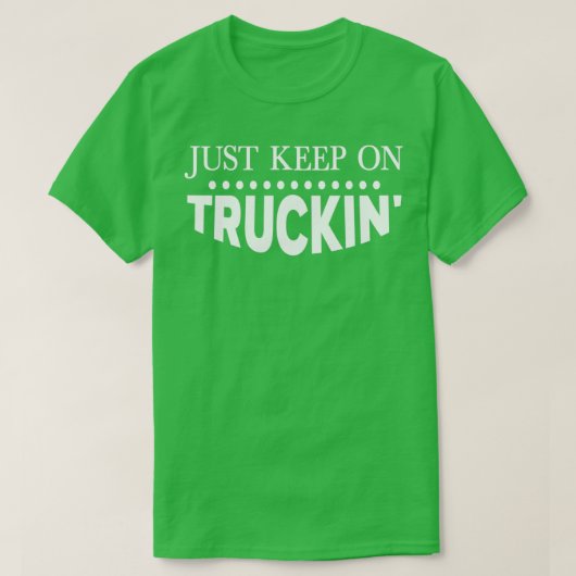 Blijf gewoon op de wagen. t-shirt (Design voorkant)