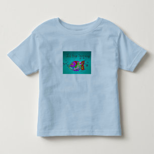 Blijf gewoon T-shirt zwemmen