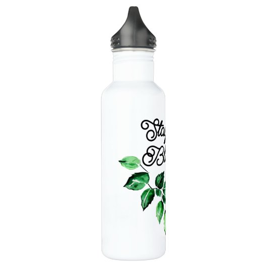 Blijf gezegend waterfles (Links)